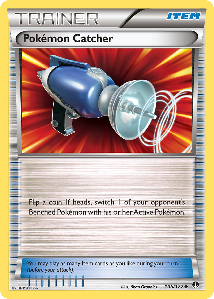 Pokemon Catcher (105/122) [XY: BREAKpoint] | Mega City Incorporated