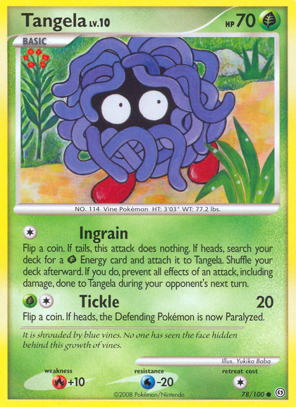 Tangela (78/100) [Diamond & Pearl: Stormfront] | Mega City Incorporated