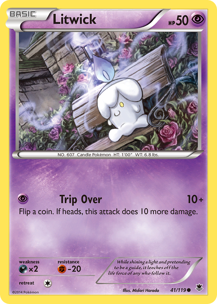 Litwick (41/119) [XY: Phantom Forces] | Mega City Incorporated