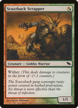 Scuzzback Scrapper [Shadowmoor] | Mega City Incorporated