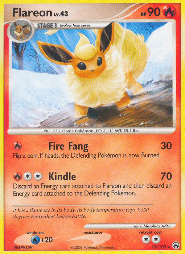 Flareon (19/100) [Diamond & Pearl: Majestic Dawn] | Mega City Incorporated