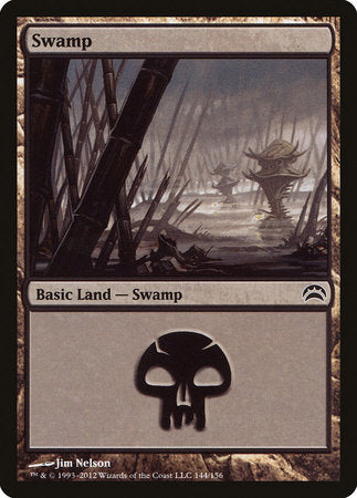 Swamp (144) [Planechase 2012] | Mega City Incorporated