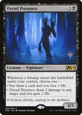 Dread Presence [Core Set 2020 Promos] | Mega City Incorporated