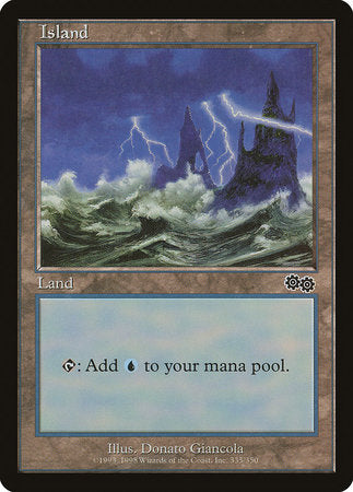 Island (335) [Urza's Saga] | Mega City Incorporated