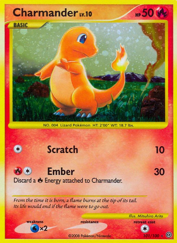 Charmander (101/100) [Diamond & Pearl: Stormfront] | Mega City Incorporated