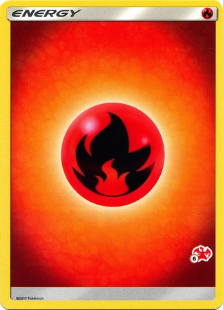 Fire Energy (Charizard Stamp #6) [Battle Academy 2020] | Mega City Incorporated