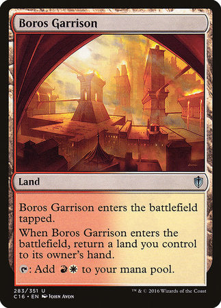 Boros Garrison [Commander 2016] | Mega City Incorporated