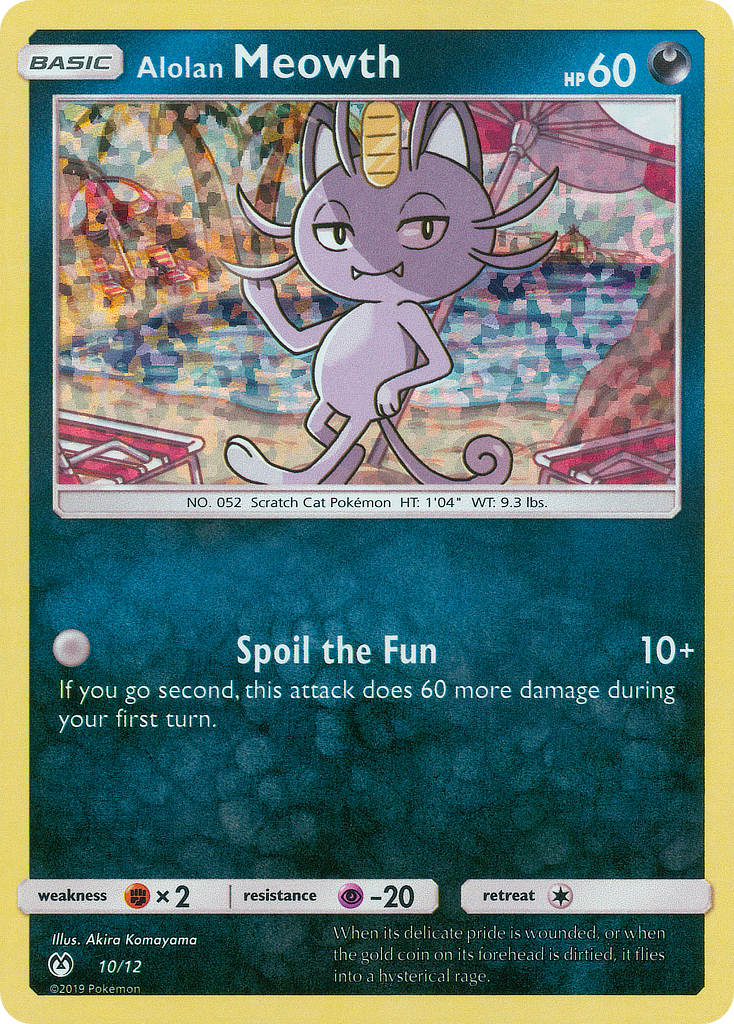 Alolan Meowth (10/12) [McDonald's Promos: 2019 Collection] | Mega City Incorporated