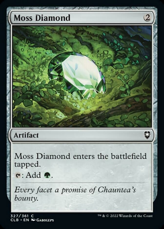 Moss Diamond [Commander Legends: Battle for Baldur's Gate] | Mega City Incorporated