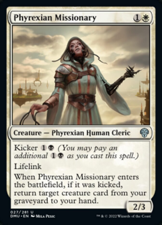 Phyrexian Missionary [Dominaria United] | Mega City Incorporated