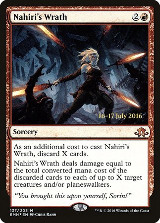 Nahiri's Wrath [Eldritch Moon Promos] | Mega City Incorporated