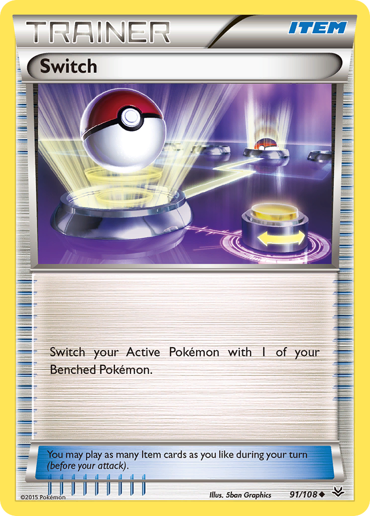 Switch (91/108) [XY: Roaring Skies] | Mega City Incorporated