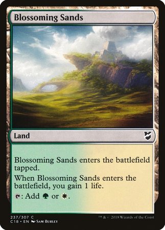 Blossoming Sands [Commander 2018] | Mega City Incorporated