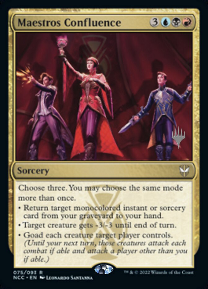 Maestros Confluence (Promo Pack) [Streets of New Capenna Commander Promos] | Mega City Incorporated