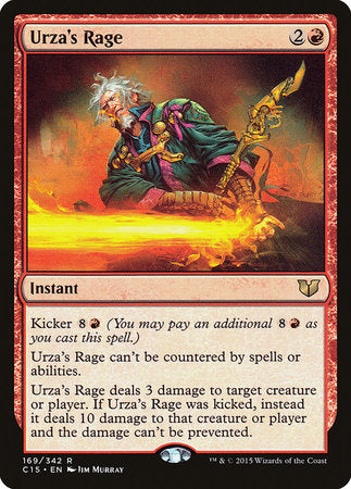 Urza's Rage [Commander 2015] | Mega City Incorporated