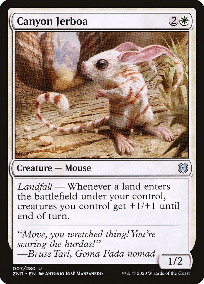 Canyon Jerboa [Zendikar Rising] | Mega City Incorporated