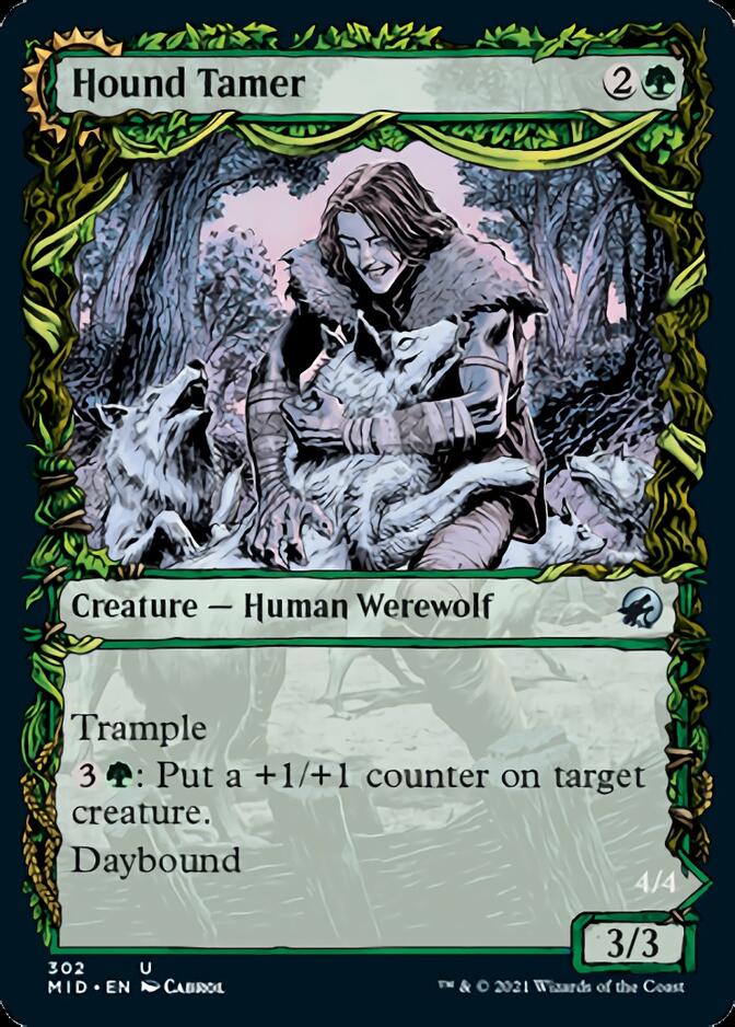 Hound Tamer // Untamed Pup (Showcase Equinox) [Innistrad: Midnight Hunt] | Mega City Incorporated