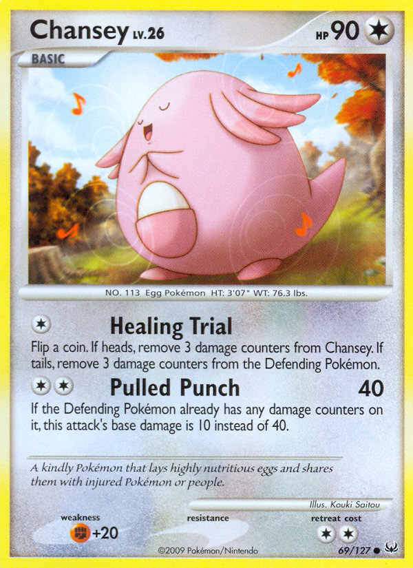 Chansey (69/127) [Platinum: Base Set] | Mega City Incorporated