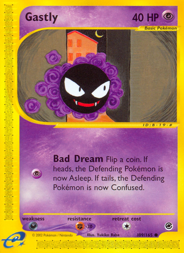 Gastly (109/165) [Expedition: Base Set] | Mega City Incorporated