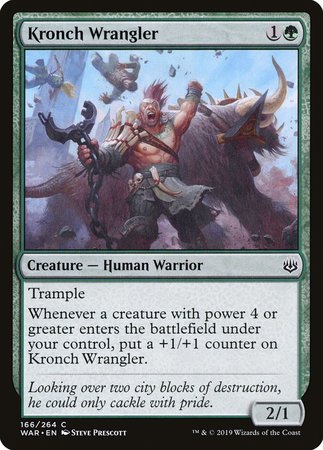 Kronch Wrangler [War of the Spark] | Mega City Incorporated