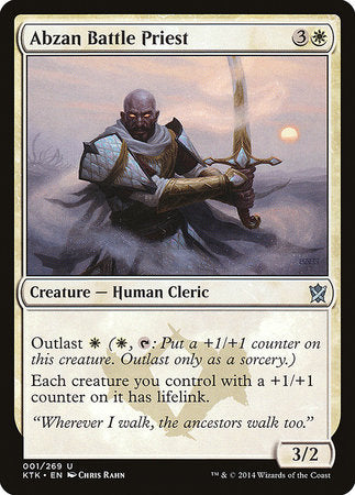 Abzan Battle Priest [Khans of Tarkir] | Mega City Incorporated