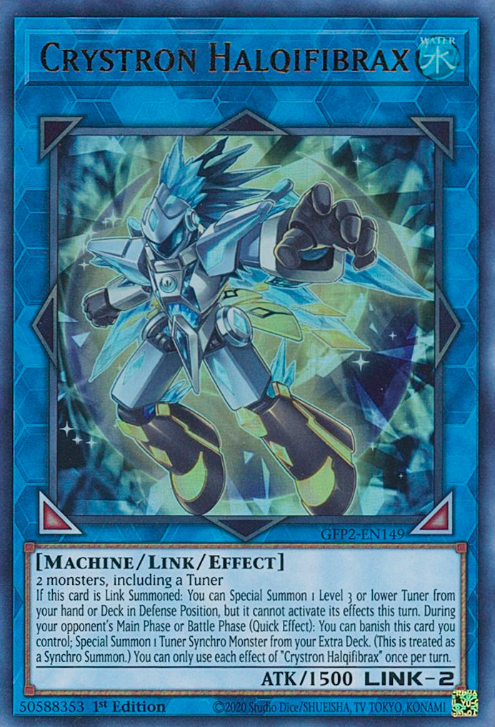 Crystron Halqifibrax [GFP2-EN149] Ultra Rare | Mega City Incorporated