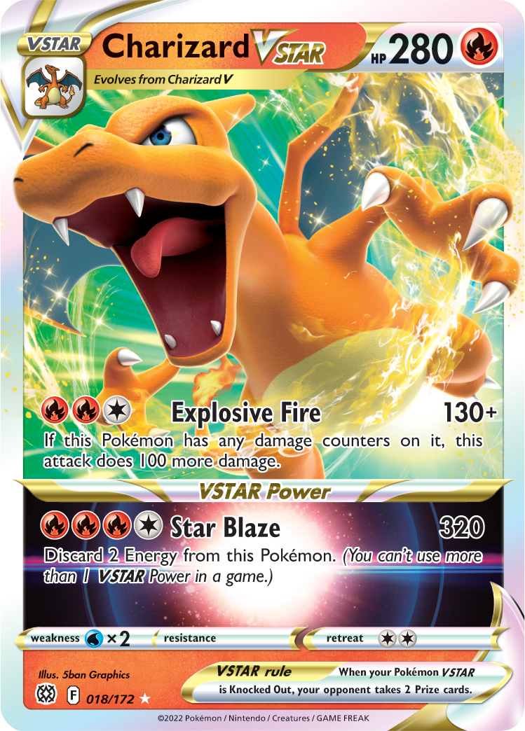 Charizard VSTAR (018/172) [Sword & Shield: Brilliant Stars] | Mega City Incorporated