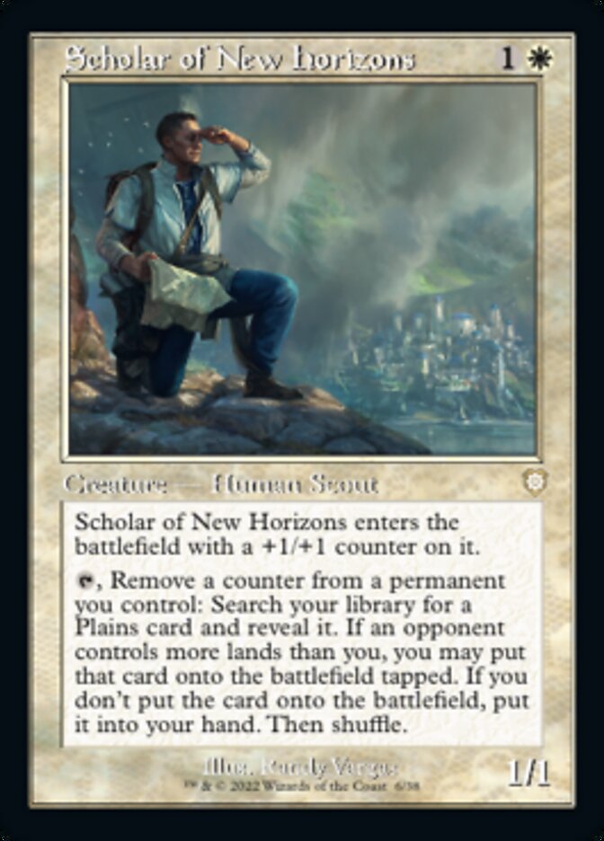 Scholar of New Horizons (Retro) [The Brothers' War Commander] | Mega City Incorporated