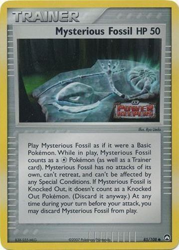 Mysterious Fossil (85/108) (Stamped) [EX: Power Keepers] | Mega City Incorporated