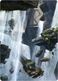 Island 1 Art Card [Zendikar Rising Art Series] | Mega City Incorporated