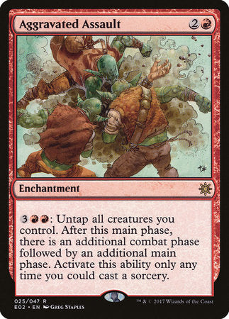 Aggravated Assault [Explorers of Ixalan] | Mega City Incorporated