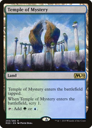 Temple of Mystery [Core Set 2020 Promos] | Mega City Incorporated