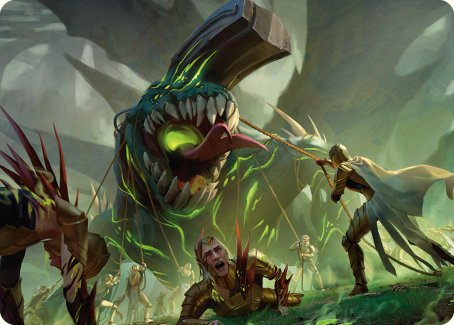 Noxious Assault Art Card [Phyrexia: All Will Be One Art Series] | Mega City Incorporated