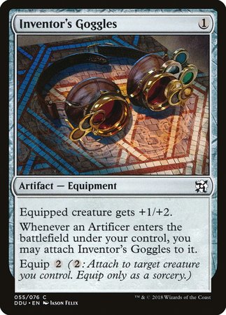 Inventor's Goggles [Duel Decks: Elves vs. Inventors] | Mega City Incorporated