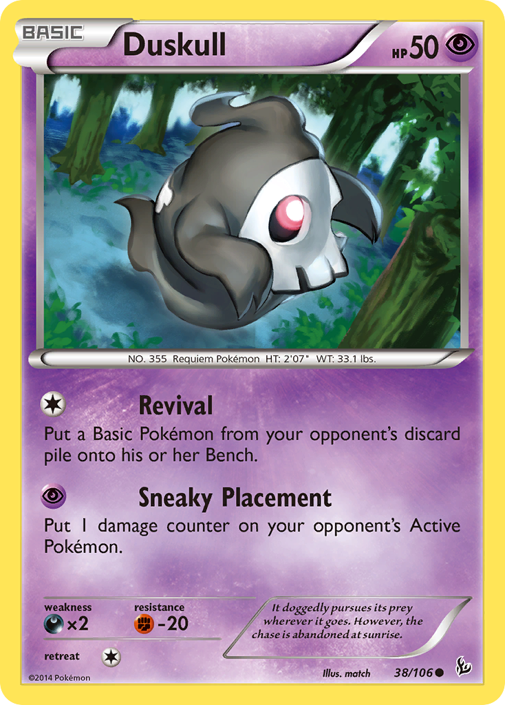 Duskull (38/106) [XY: Flashfire] | Mega City Incorporated