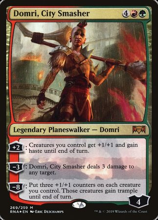 Domri, City Smasher [Ravnica Allegiance] | Mega City Incorporated