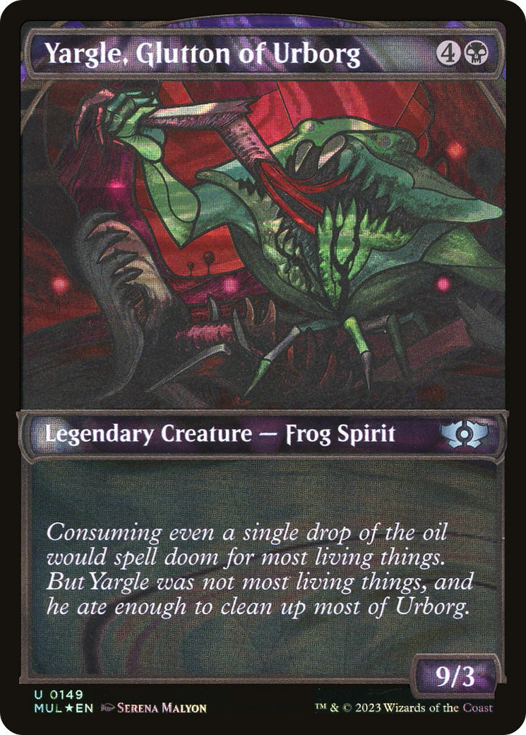 Yargle, Glutton of Urborg (Halo Foil) [Multiverse Legends] | Mega City Incorporated