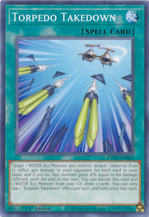 Torpedo Takedown [ETCO-EN063] Common | Mega City Incorporated