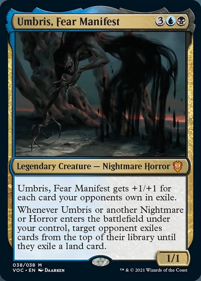 Umbris, Fear Manifest [Innistrad: Crimson Vow Commander] | Mega City Incorporated