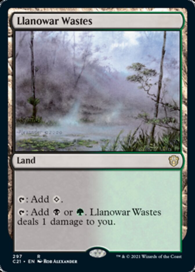 Llanowar Wastes [Commander 2021] | Mega City Incorporated