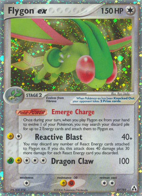 Flygon ex (87/92) [EX: Legend Maker] | Mega City Incorporated