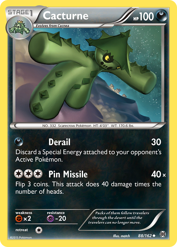 Cacturne (88/162) [XY: BREAKthrough] | Mega City Incorporated