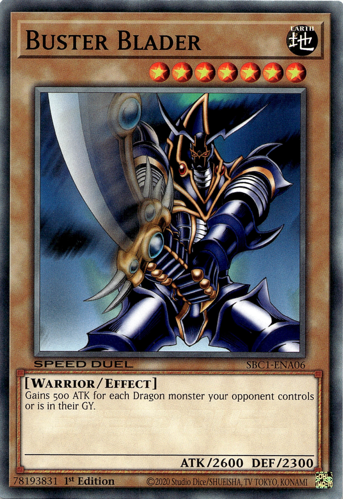 Buster Blader [SBC1-ENA06] Common | Mega City Incorporated