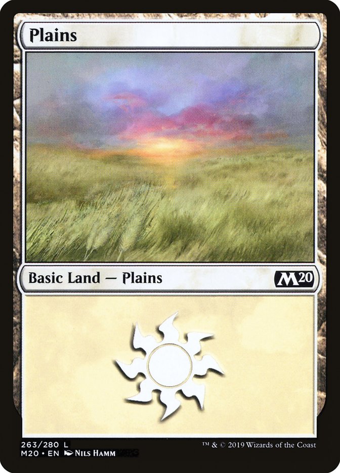 Plains (#263) [Core Set 2020] | Mega City Incorporated