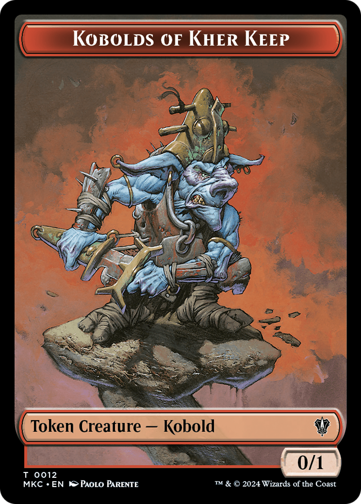 Soldier // Kobolds of Kher Keep Double-Sided Token [Murders at Karlov Manor Commander Tokens] | Mega City Incorporated