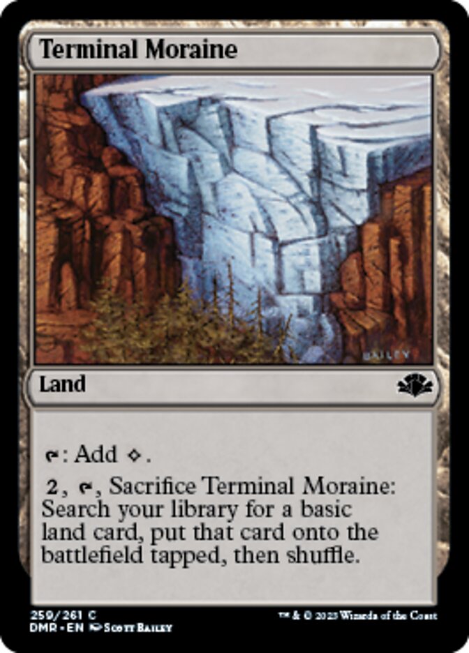 Terminal Moraine [Dominaria Remastered] | Mega City Incorporated