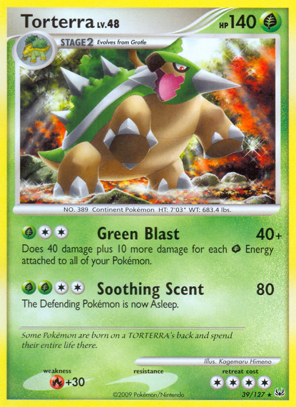 Torterra (39/127) [Platinum: Base Set] | Mega City Incorporated