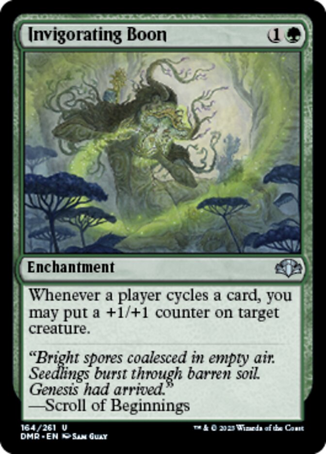 Invigorating Boon [Dominaria Remastered] | Mega City Incorporated