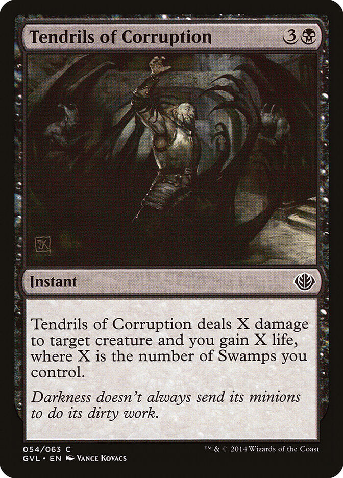 Tendrils of Corruption (Garruk vs. Liliana) [Duel Decks Anthology] | Mega City Incorporated