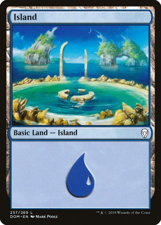 Island (257) [Dominaria] | Mega City Incorporated